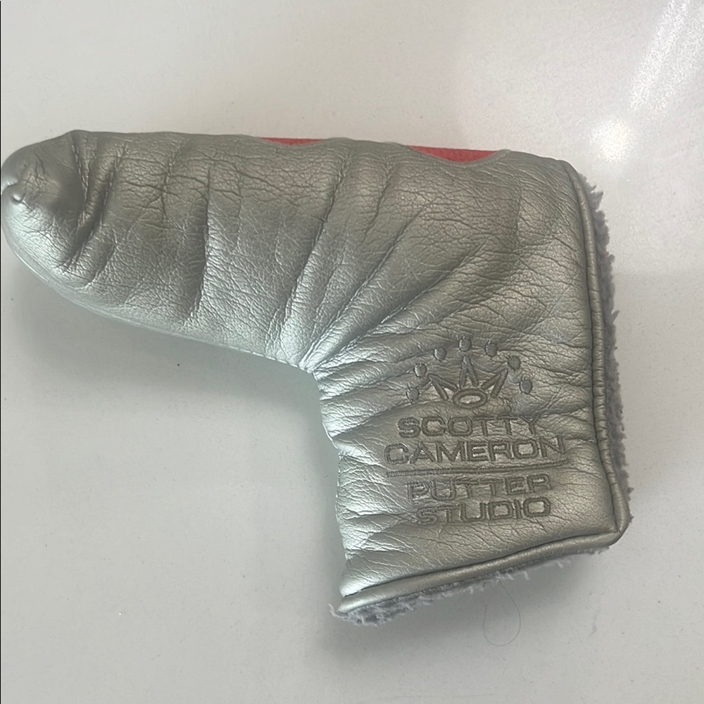Scotty Cameron Silver Quilted Putter Headcover